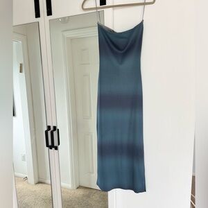 Strapless Ombre Dress